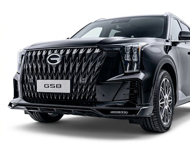 Накладка переднего бампера GS8 II (грунт.)