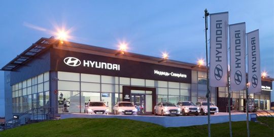 Hyundai Медведь Холдинг на Северном шоссе (новые авто)