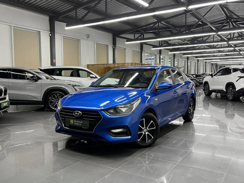 Автомобиль с пробегом Hyundai Solaris в городе Тверь ДЦ - Зелёный trade-in Шишкова